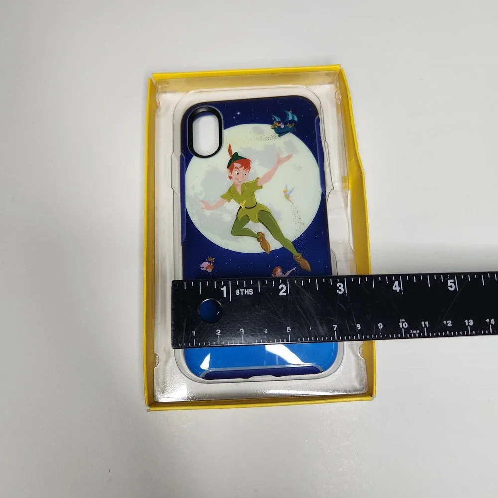 Disney Parks OtterBox Peter Pan Glow in the Dark Case iPhone X Xs Symmetry Blue